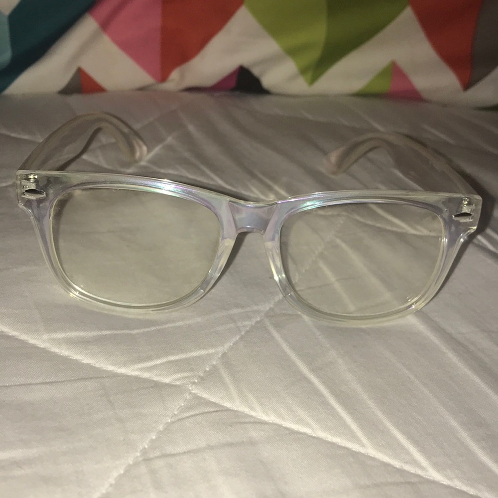 Fake Clear glasses!